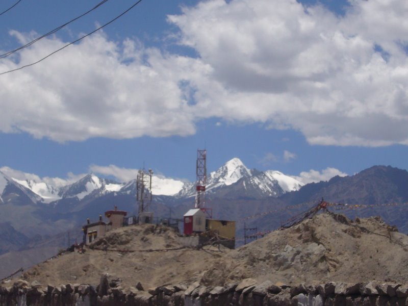 One of the highest cell masts in the world.